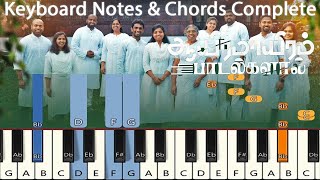 AAYIRAMAAYIRAM PAADALGALAAL Keyboard Notes amp Chords  JOYSON FAMILY  tamilchristiansongs [upl. by Uehttam]