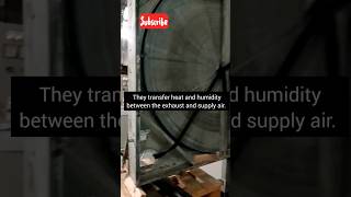 Heat wheel removalairhandlingunit heatrecovery [upl. by Tarazi867]