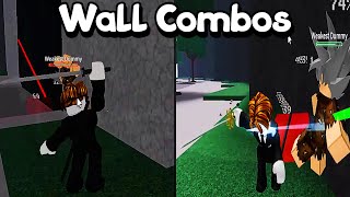 All New Wall Combos In The Strongest Battlegrounds [upl. by Adnilram]