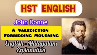 A Valediction Forbidding Mourning by John Donne [upl. by Attenehs409]