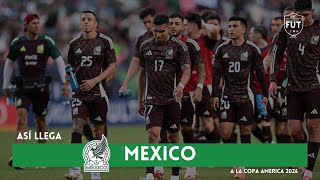 ASÍ LLEGA MEXICO  COPA AMERICA EN FUT LXT [upl. by Ansev]