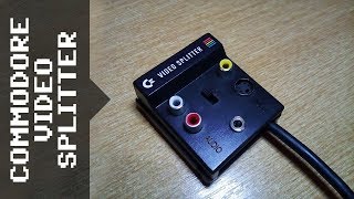 DIY Commodore 64  Plus4 Video Splitter [upl. by Meece]