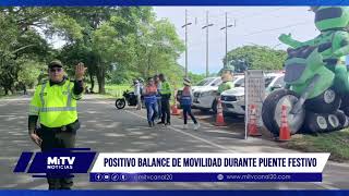 POSITIVO BALANCE DE MOVILIDAD DURANTE PUENTE FESTIVO [upl. by Nahpos]