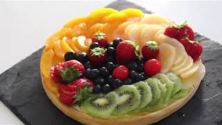 Tarte pâtissière aux fruits [upl. by Vastah980]