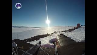 24 Hour Antarctic Sun at Belgrano II Base [upl. by Daniella18]