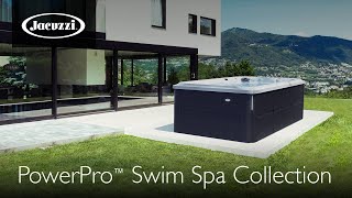 Jacuzzi® PowerPro™ Competitive Swimmer Swim Spa [upl. by Tsenrae]