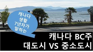 캐나다 생활 대도시 vs 중소도시 [upl. by Relyks]