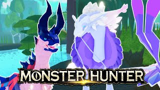 Monster Hunter Skins 2  Creatures of Sonaria ROBLOX  Skin Ideas [upl. by Erasaec]