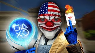 Payday 2s PLATINUM Trophy is Completely OVERKILL [upl. by Hanzelin]