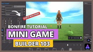 Bonfire Builder 103 Tutorial  A Classic Mini Game [upl. by Hindorff124]