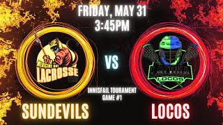 Innisfail Tournament  Game 1 Vs Lacoka Locos [upl. by Charmion27]