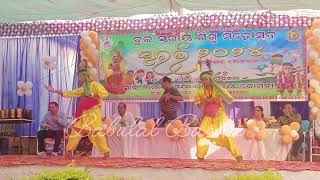 Amar kala amar sanskruti sambalpuri folk dancekomna block level surabhi2024 [upl. by Elkin]