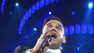 ROBBIE WILLIAMS  Swing Supreme  Prague 26042014 [upl. by Autrey]