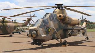 The RARE SAAF Rooivalk Attack Helicopter 4K [upl. by Tteraj]