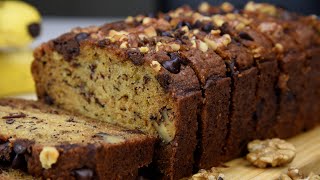 Moist Banana Bread Recipe  Sweet Bread thefreshplate06 [upl. by Silden241]