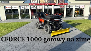 CFORCE 1000 G3 doposażony i gotowy na zimę [upl. by Billye314]