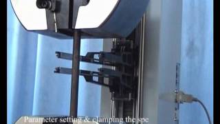 MF Full automatic extensometer on universal testing machine [upl. by Zeidman]