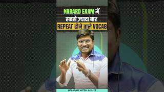 NABARD EXAM में सबसे ज़्यादा बार Repeat होने वाले Vocab  By Rk Mehto Sir rwa nabardexam [upl. by Nilyahs]