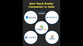 Best Stock Broker Companies in India  best discount broker in India stockmarket [upl. by Abdu]