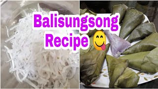 BALISUNGSONG RECIPE BICOL DELICACIES [upl. by Dann]