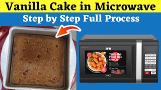 How to Make Cake in Microwave Oven IFB⚡Cake in IFB Microwave Oven⚡Cake In Microwave at home [upl. by Ramar]