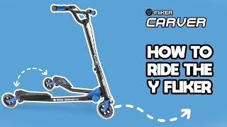 Yvolution Y Fliker 3Wheeled Scooter  Learn to Ride [upl. by Phi]