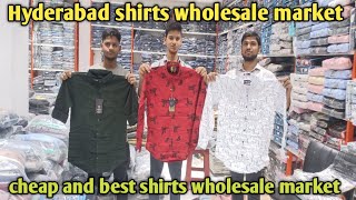 Hyderabad shirts wholesale market cheap and best shirts wholesale shirts manufacturersHyd [upl. by Ennoid]