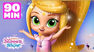 Leahs Best Wishes amp Adventures w Shimmer and Shine  90 Minute Compilation  Shimmer and Shine [upl. by Einnok813]