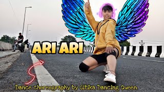 Ritviz amp Nucleya  Ari Ari  Dance choreography by  Gitika Dancing Queen [upl. by Hanni]