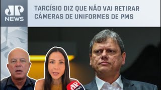 Amanda Klein e Motta analisam fala de Tarcísio sobre câmeras em uniformes de PMs em São Paulo [upl. by Merari]