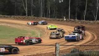 Super Saloons at Waharoa Speedway [upl. by Natika368]