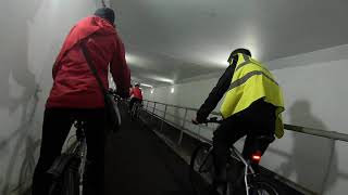 Critical Mass cycle through the Clyde Tunnel [upl. by Atims241]