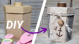 Anleitung ⚓ Maritime DEKO selber basteln  DIY Tutorial  deutsch [upl. by Alie]