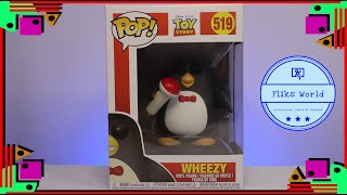 Funko Pop 519  Toy Story  Wheezy 54 100secfunkopop fliksworld toystory wheezy [upl. by Einnob632]