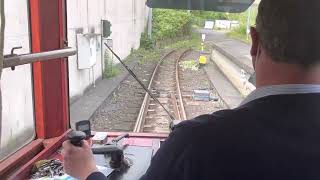 Fahrt mit der historischer Straßenbahn der Ruhrbahn VHAG EVAG zum Betriebshof Rosenthal [upl. by Searby]