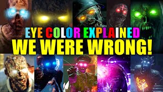 What the Eye Color ACTUALLY means in COD Zombies We were wrong Call of Duty Zombies Eye Color [upl. by Benildas]