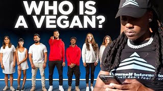 Reacting to quot8 Vegans 2 Secret Meat Eatersquot – Spot the Fakes 🥩🌱 [upl. by Enixam]