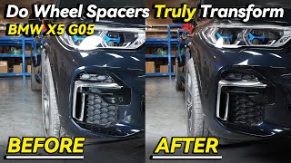 Do Wheel Spacers Truly Transform Your BMW X5 G05  BONOSS BMW X5 Modified [upl. by Lauri669]