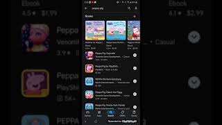 Looking at Peppa Pig games on Google Play [upl. by Eintroc]