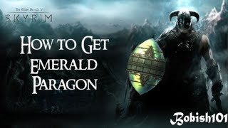 Dawnguard How to Get Emerald Paragon Tutorial [upl. by Janeczka35]