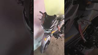 Apache RTR 160cc 2v🥰🥀🤪 grey colour apache trending shorts viralsong youtubeshorts [upl. by Edylc]