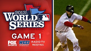 2013 World Series Game 1 Cardinals vs Red Sox — FOXTV amp WEEI Boston Resync [upl. by Alodie]