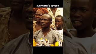 Best speech from a dictator  The last king of Scotland movie series film edit shorts [upl. by Nedarb]