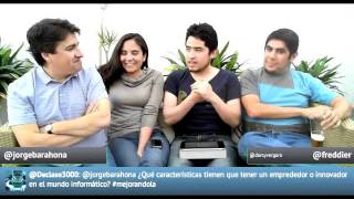 Entrevista a Jorge Barahona y Darcy Vergara [upl. by Anairb]