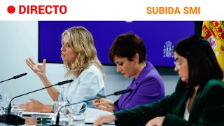 CONSEJO MINISTROS APRUEBA la SUBIDA del SALARIO MÍNIMO hasta los 1080 EUROS  RTVE [upl. by Vasilis154]