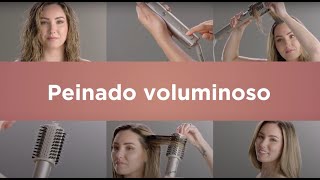 PEINADO VOLUMINOSO  Cabello Ondulado  Shark Beauty México [upl. by Dhu]