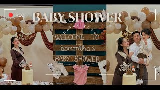 💗SAMANTHA’s BABY SHOWER💗 🫶🏻THANKYOU SENNELAGER FAMILY🫶🏻 SAMANTHA’s VLOG [upl. by Greyson]