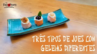 TRÊS TIPOS DE JOE COM GELEIAS DIFERENTES [upl. by Nanreh]