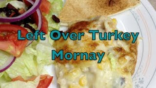 Turkey Leftovers Mornay Easy Video Recipe cheekyricho [upl. by Amikay]