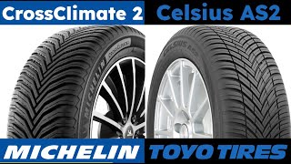 Michelin CrossClimate 2 vs Toyo Celsius AS2 [upl. by Greabe]